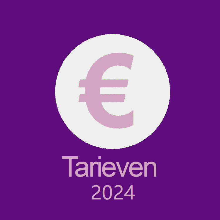 Tarieven 2024 bekend